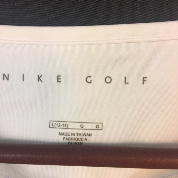 Nike Golf Top L Dri-Fit polo shirt Polka Dot - Picture 3 of 5